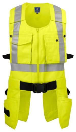 Gilet de sécurité 6704 GILET CEINTURE PRIO - EN ISO 20471 CLASSE 2 Projob jaune citron