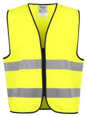 Gilet de sécurité 6709 CHASUBLE PRIO ZIPPEE - EN ISO 20471 CLASSE 2 Projob jaune fluo