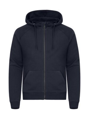 Sweatshirt Miami PRO Hoody Full Zip Clique bleu foncé