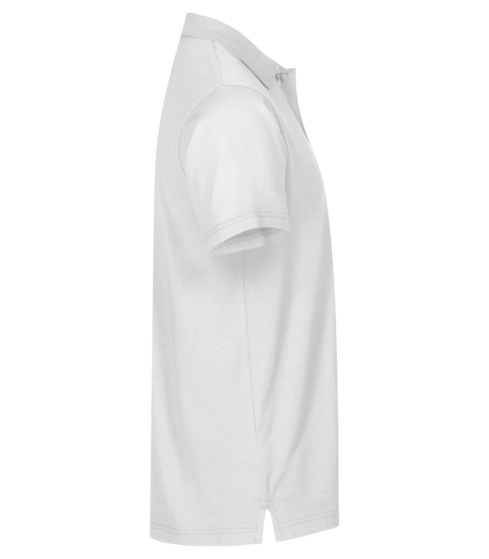 Polo Single Jersey Polo Clique blanc - vue 4