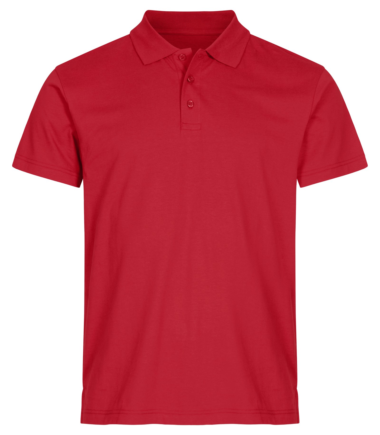 Polo Single Jersey Polo Clique rouge