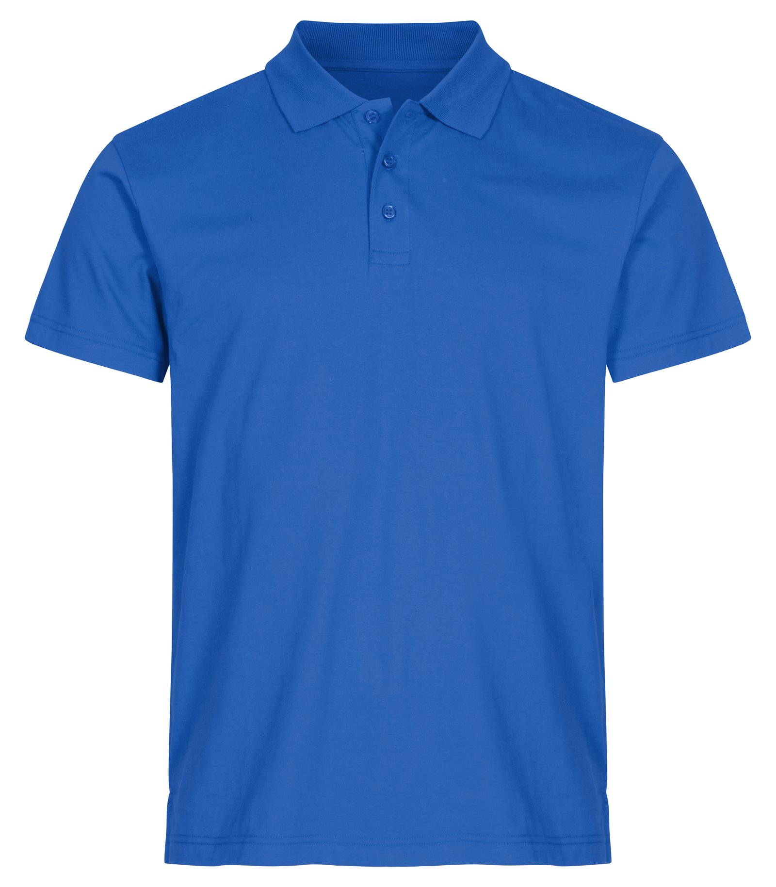 Polo Single Jersey Polo Clique bleu royal