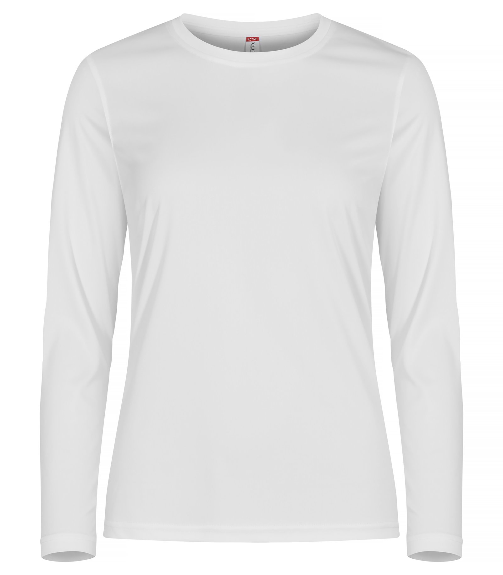 T-shirt Basic Active-T L/S Women Clique blanc