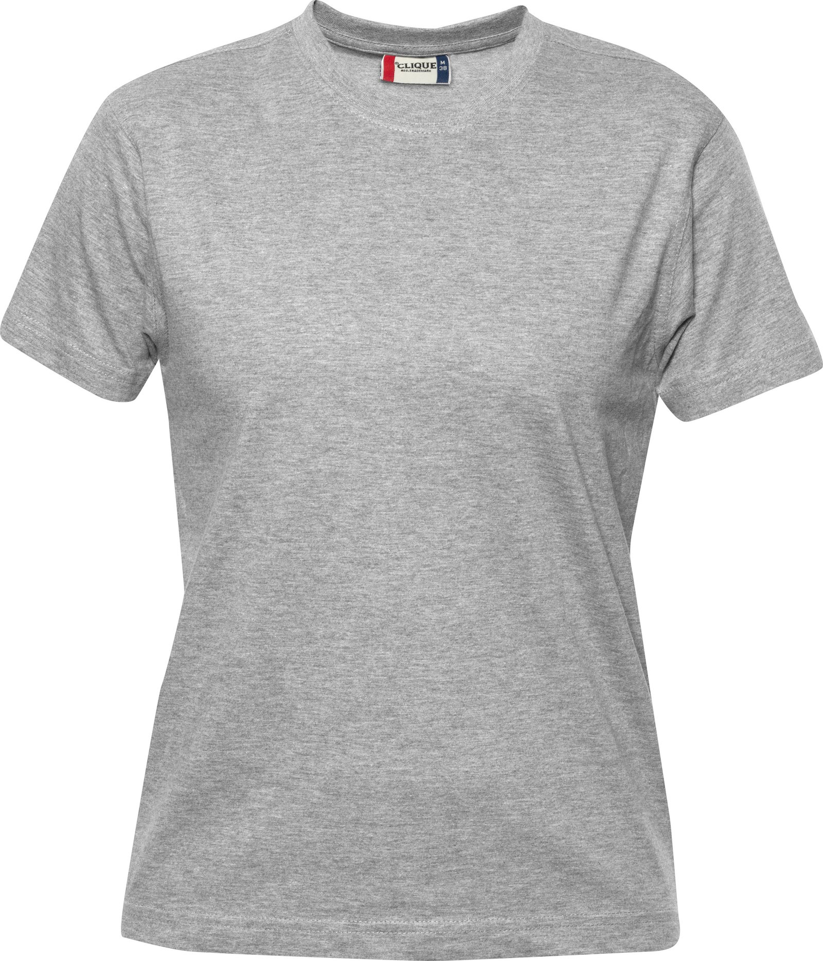 T-shirt Premium-T Women Clique gris mélange