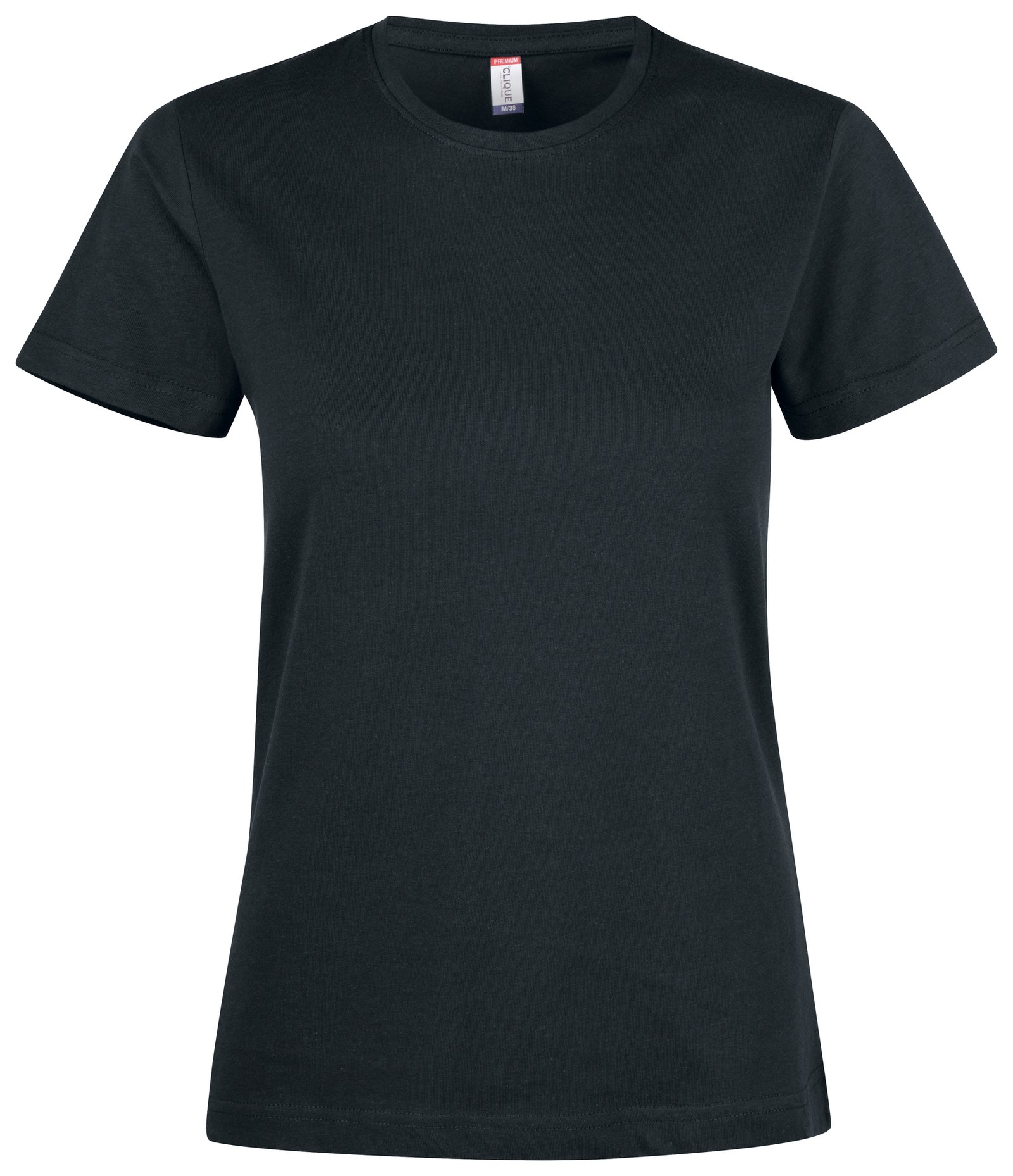 T-shirt Premium Fashion-T Women Clique noir