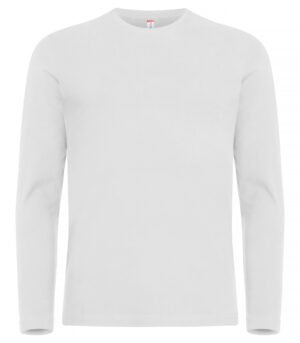 T-shirt Premium Fashion-T L/S Clique blanc