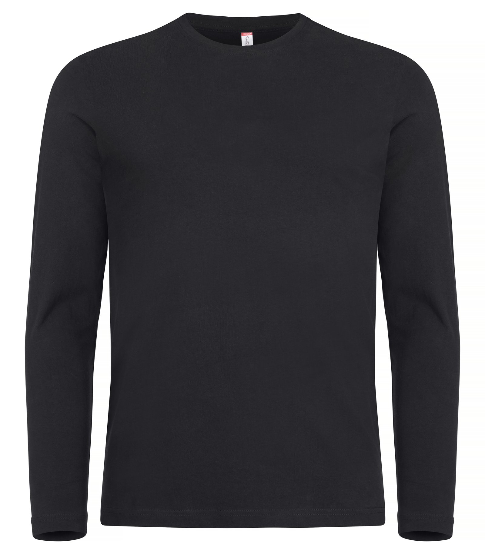 T-shirt Premium Fashion-T L/S Clique noir
