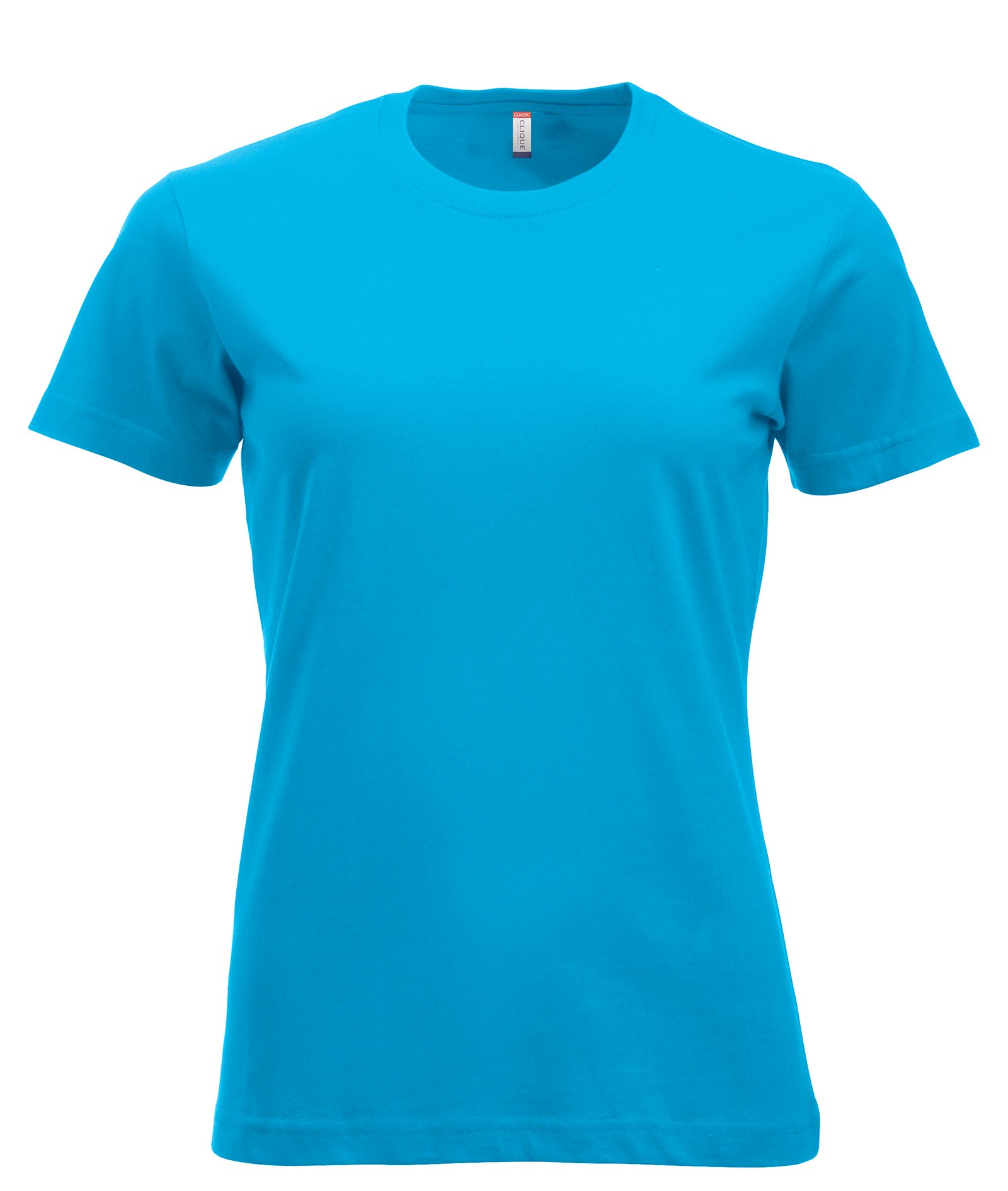 T-shirt New Classic-T Women Clique turquoise