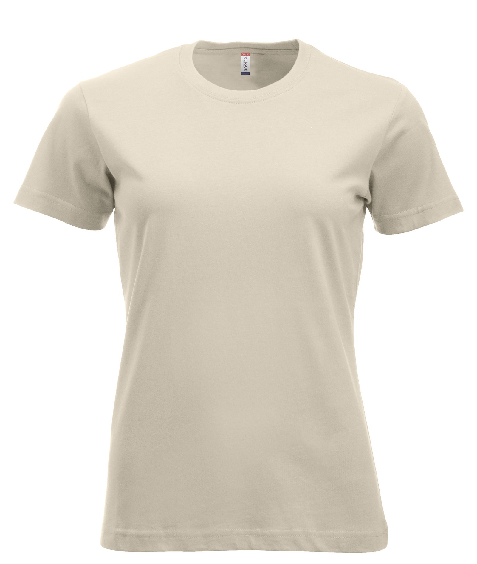 T-shirt New Classic-T Women Clique beige clair