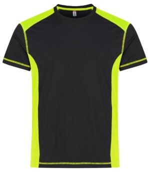 T-shirt Ambition-T Clique jaune fluo
