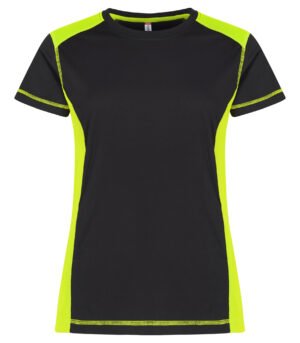 T-shirt Ambition-T Women Clique jaune fluo