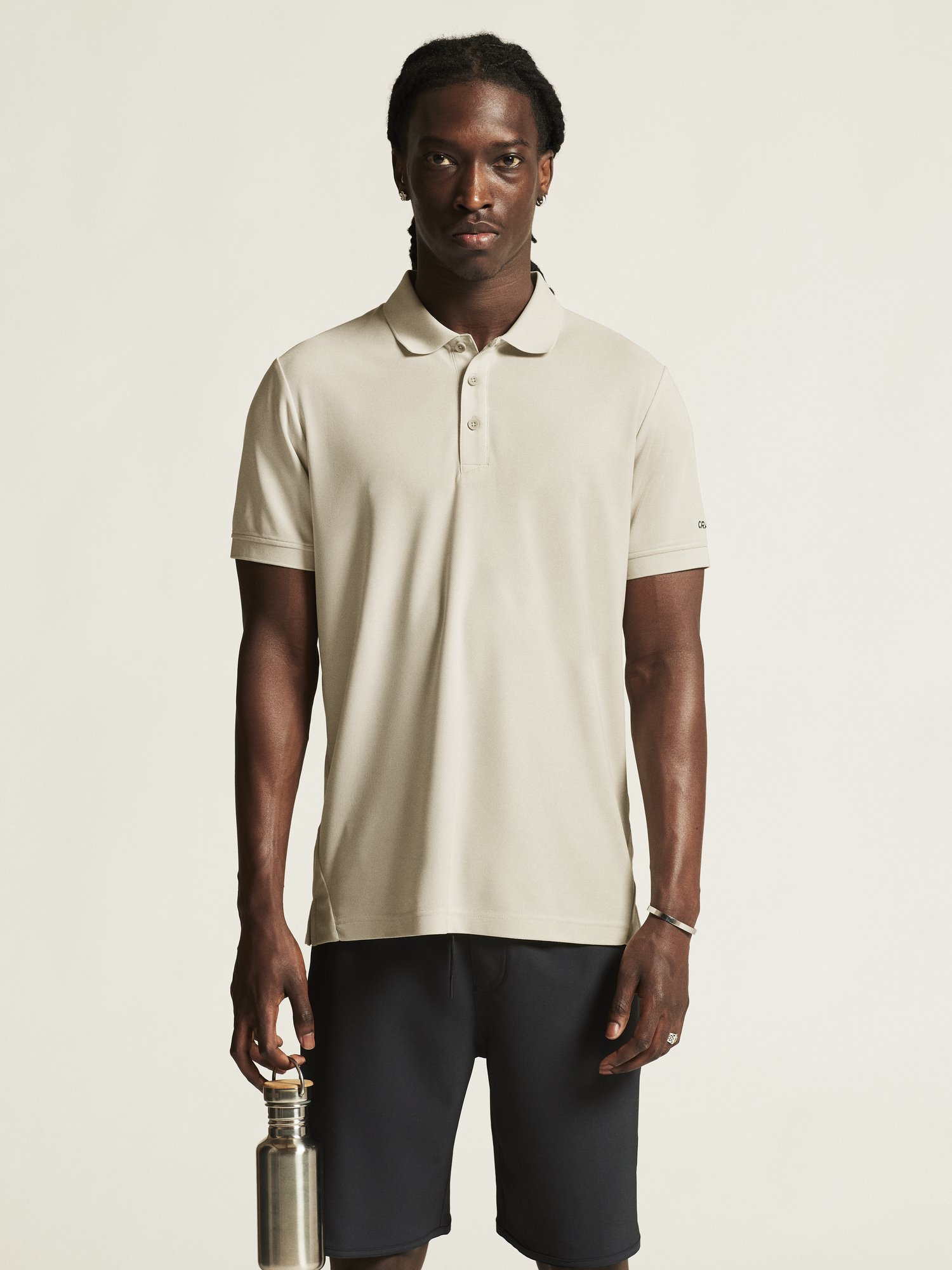 Polo CORE Unify Polo Shirt M Craft plaster - vue 5