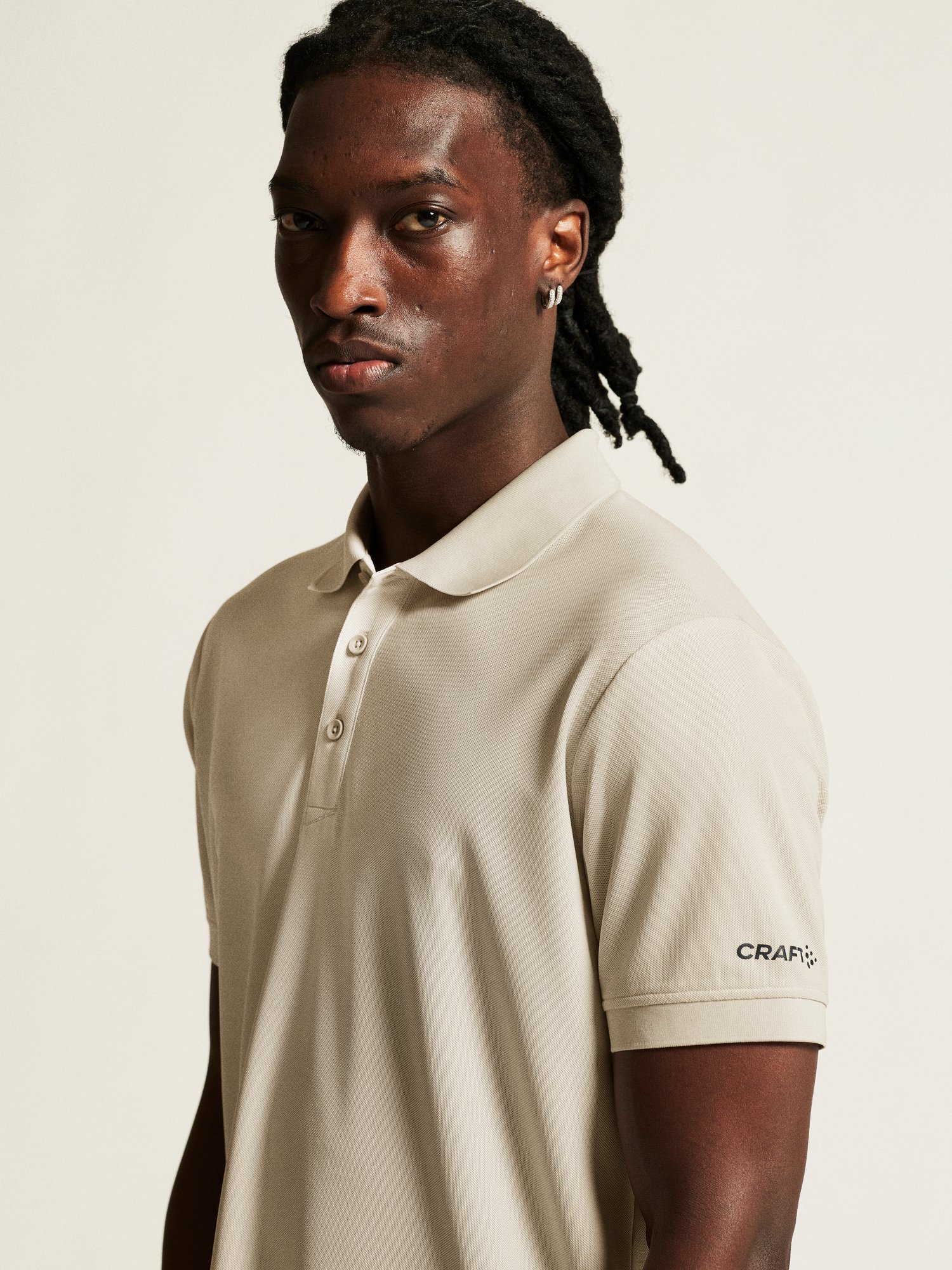 Polo CORE Unify Polo Shirt M Craft plaster - vue 6