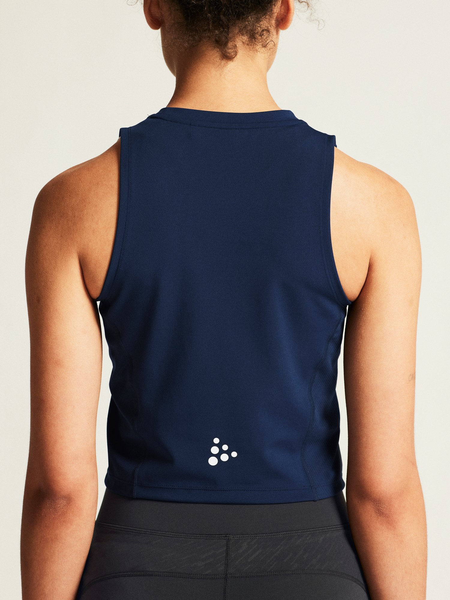T-shirt Rush 2.0 Crop Singlet W Craft bleu marine - vue 4