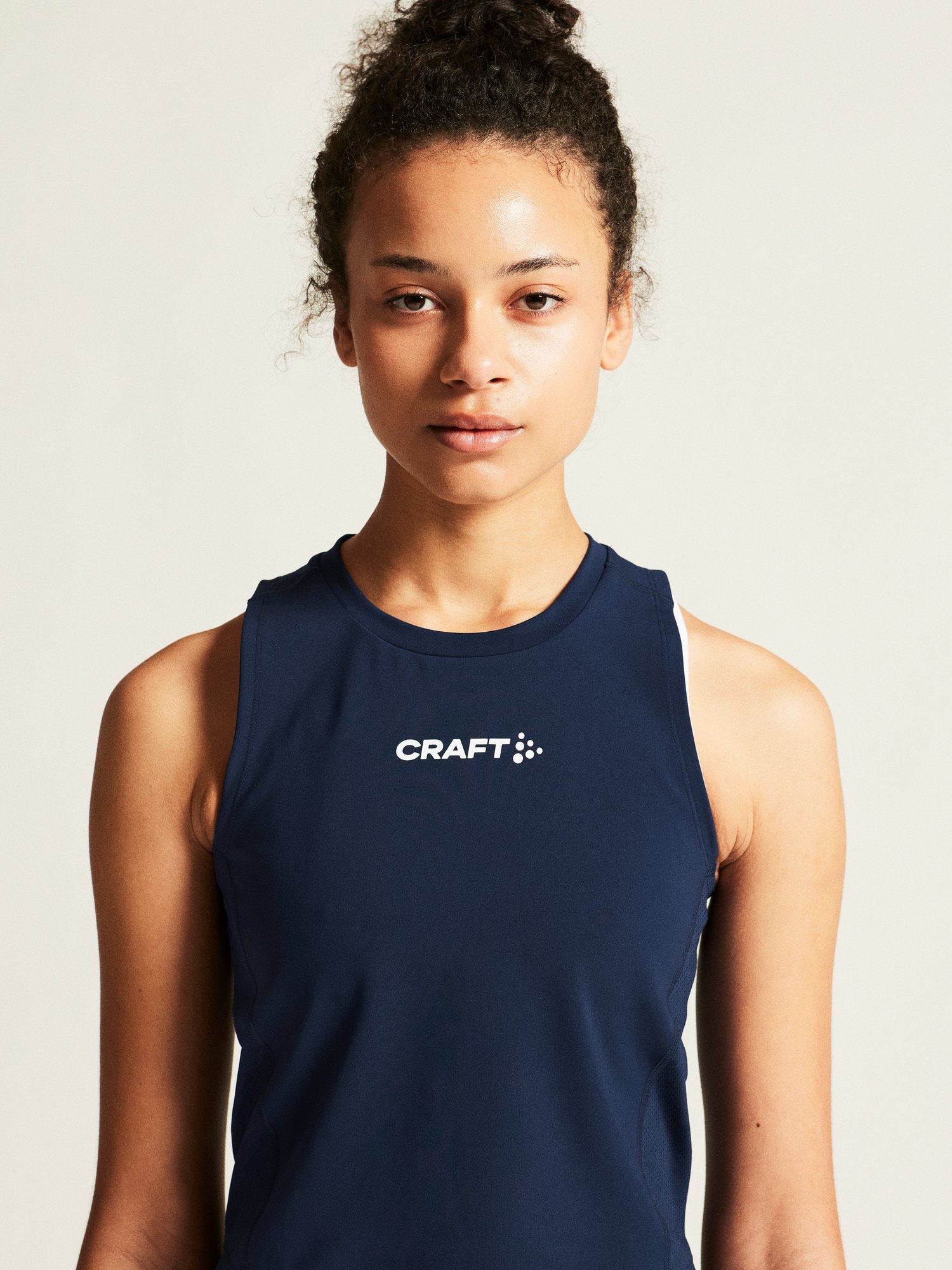 T-shirt Rush 2.0 Crop Singlet W Craft bleu marine - vue 6