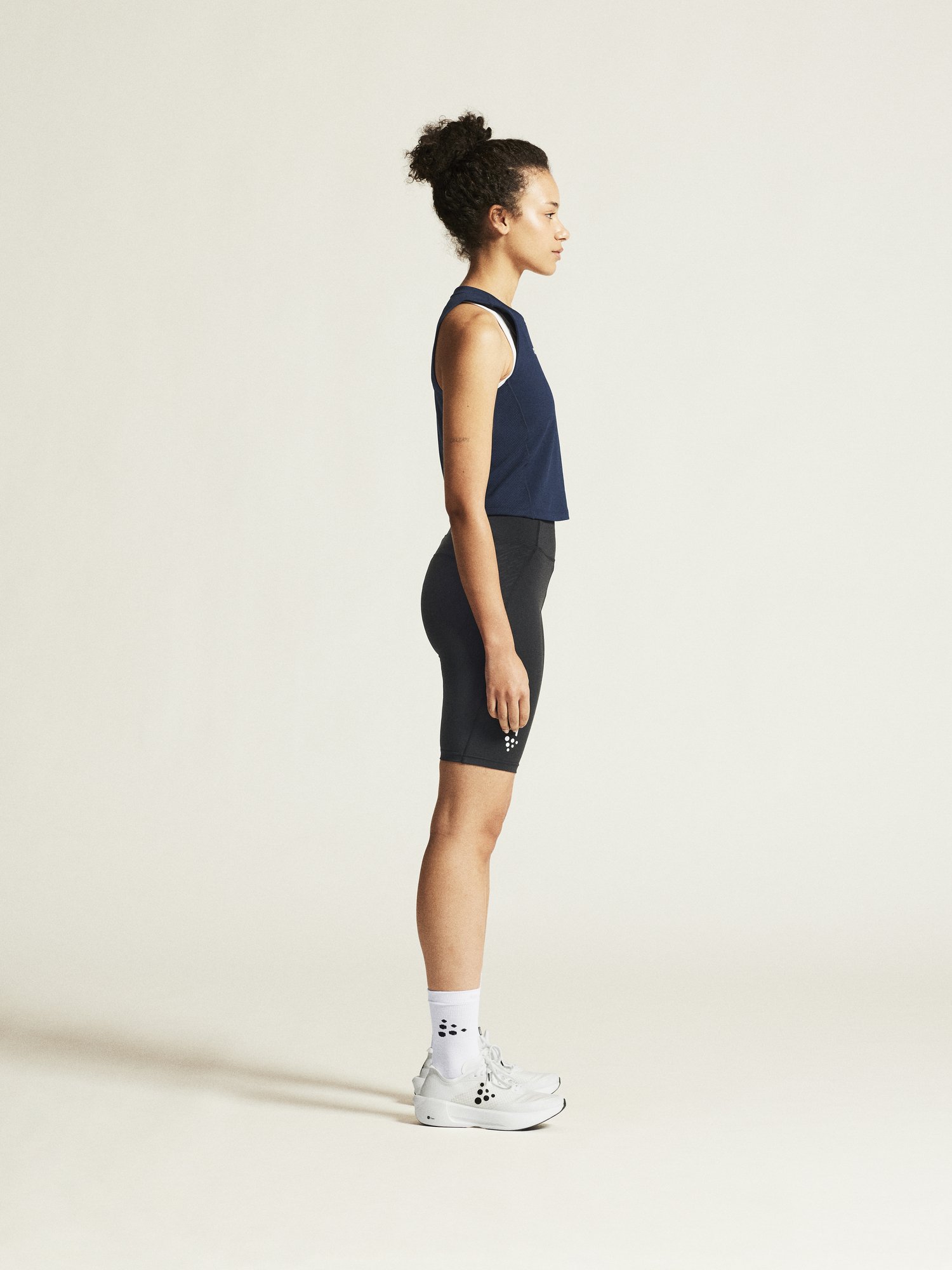 T-shirt Rush 2.0 Crop Singlet W Craft bleu marine - vue 9