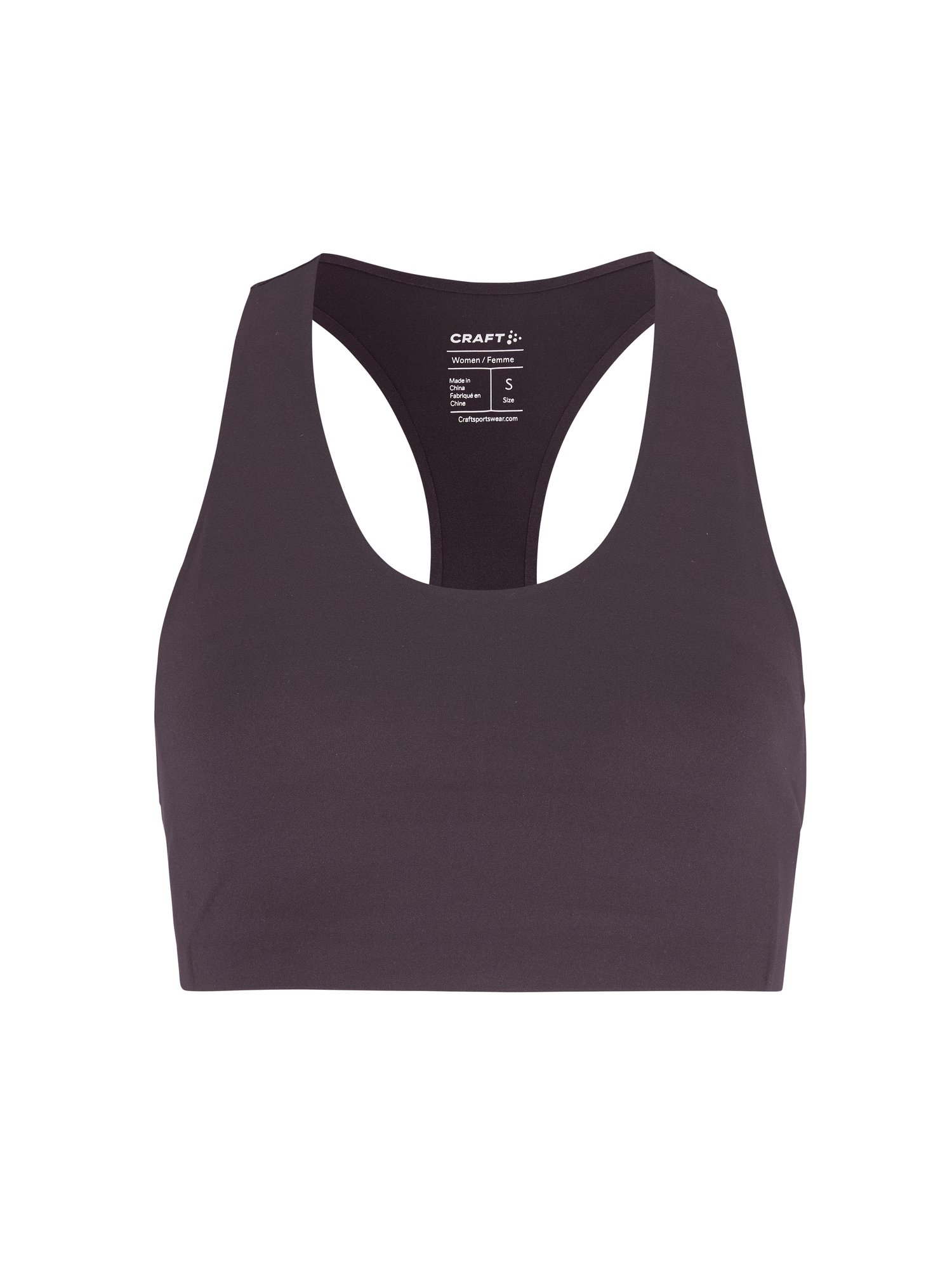 Sous-vêtement Collective Padded Sports Bra W Craft dk plum