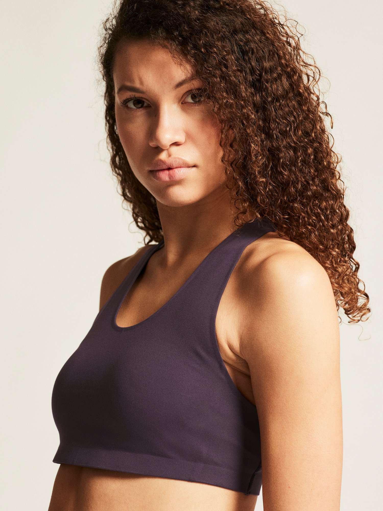 Sous-vêtement Collective Padded Sports Bra W Craft dk plum - vue 5