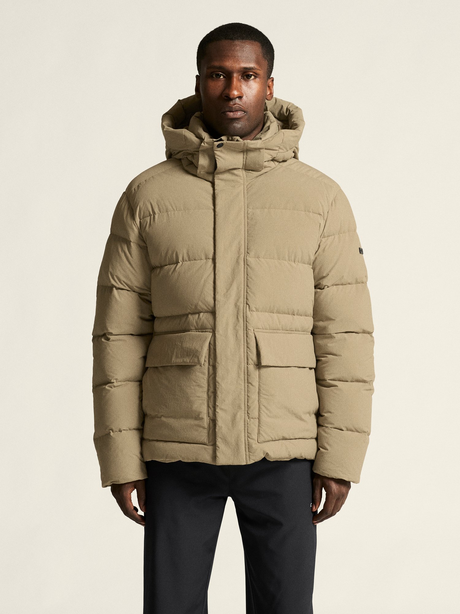 Doudoune Urban Down Puffer Jacket M Craft taupe - vue 10