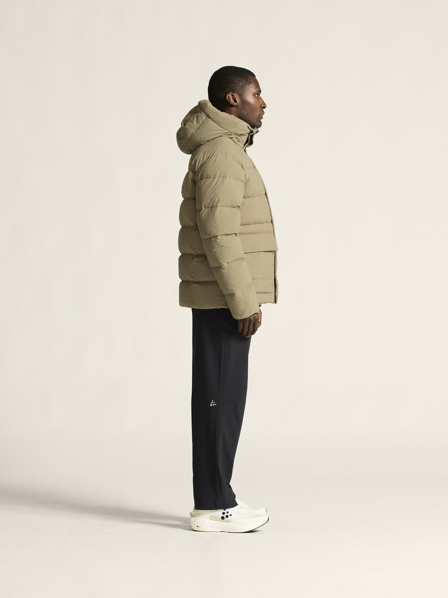 Doudoune Urban Down Puffer Jacket M Craft taupe - vue 12