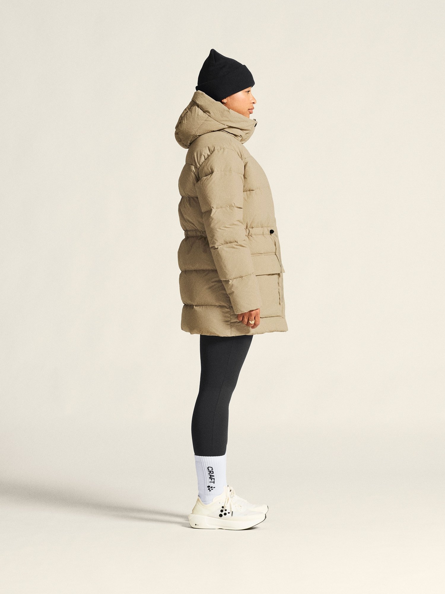 Doudoune Urban Down Puffer Jacket W Craft taupe - vue 15