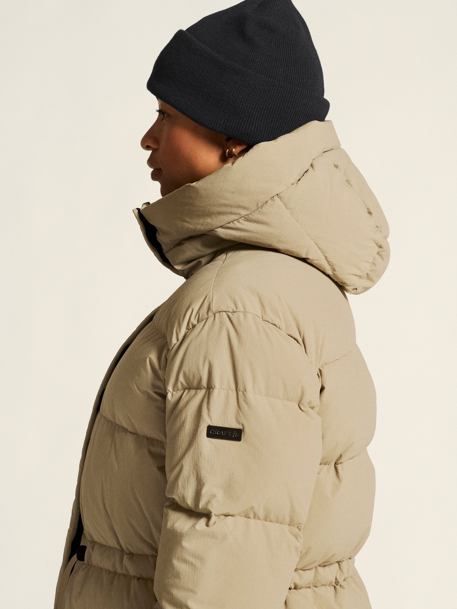 Doudoune Urban Down Puffer Jacket W Craft taupe - vue 9