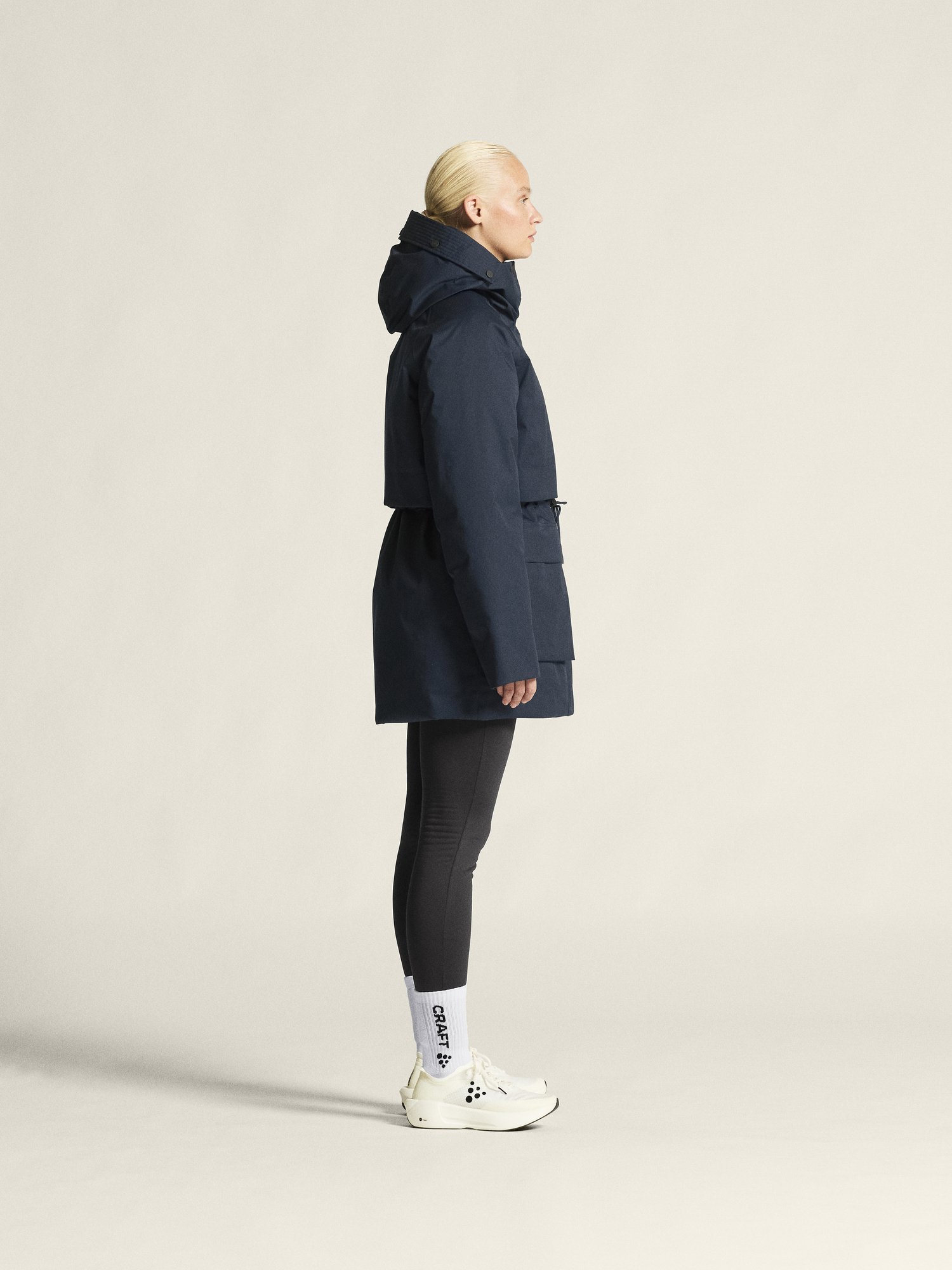 Veste d hiver Urban Padded Parka W Craft bleu marine - vue 13