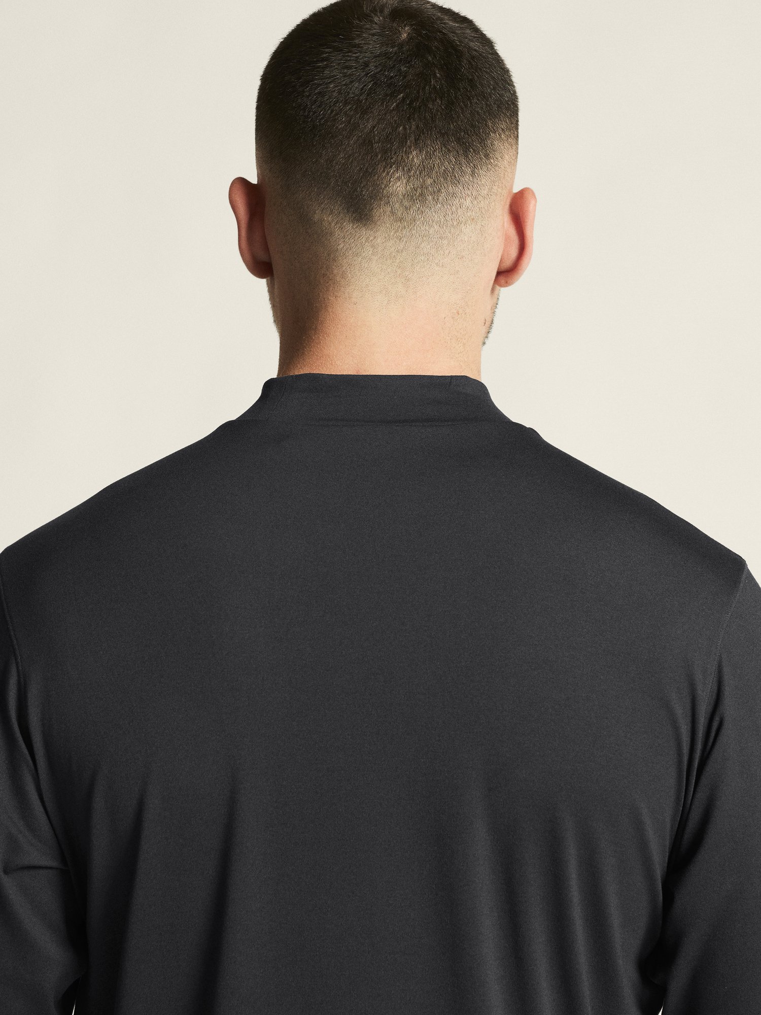 Sweatshirt Flow MN LS M Craft noir chiné - vue 4