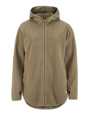 Polaire Join Pile Fleece FZ Hood W Craft taupe