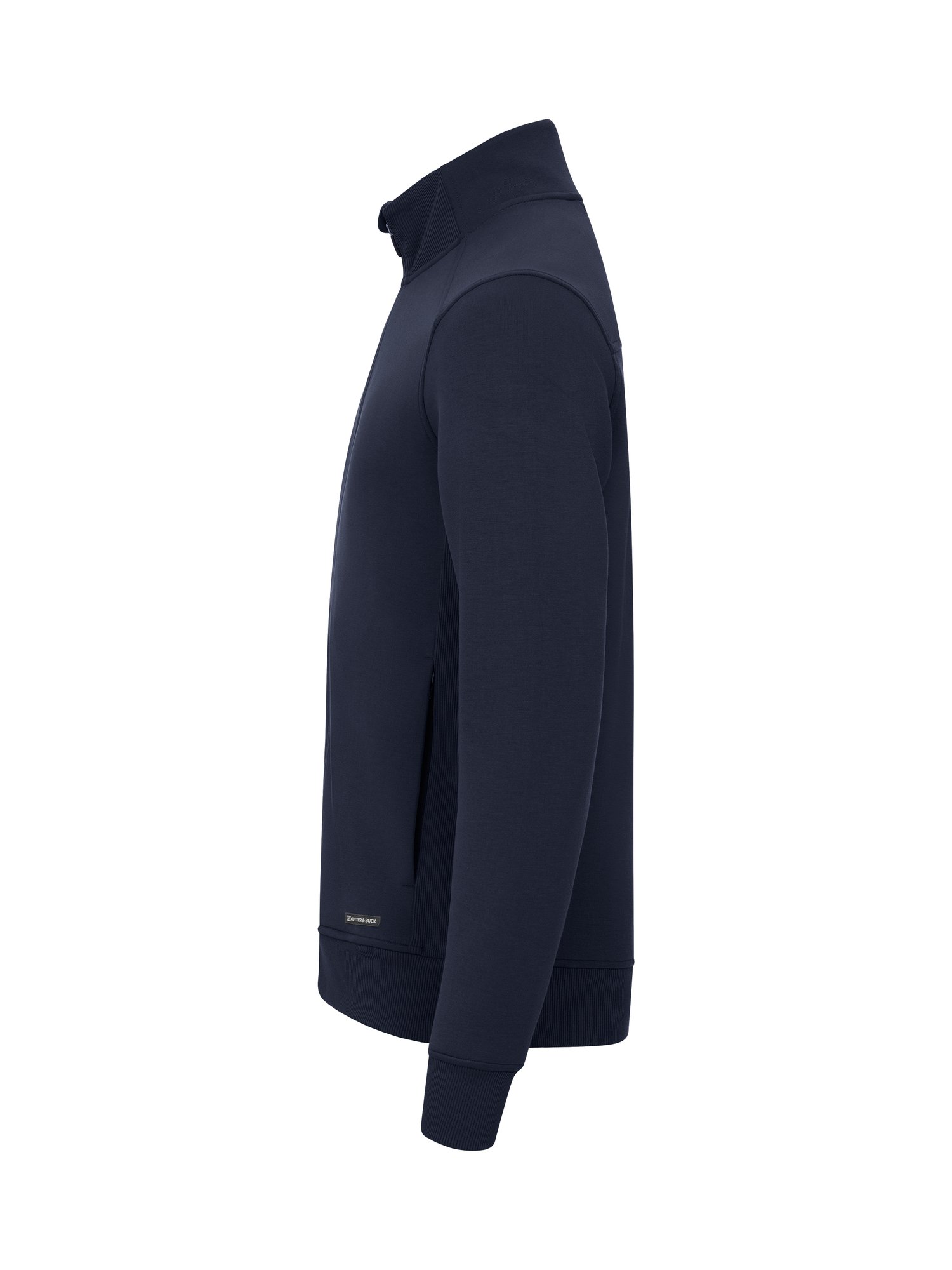 Sweatshirt Pemberton Half Zip Men Cutter & Buck bleu marine foncé - vue 3