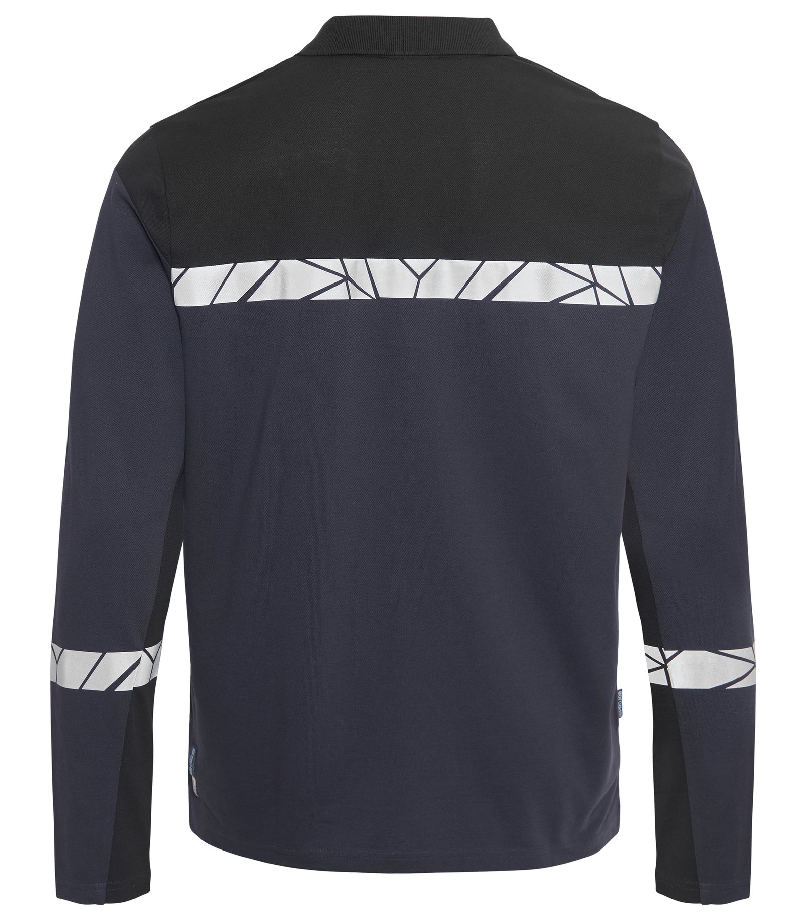 Polo 7004 PROGRESSION POLO PIQUE LS Projob bleu marine/noir - vue 2