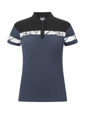 Polo 7006 PROGRESSION POLO PIQUÉ FEMME Projob bleu marine/noir