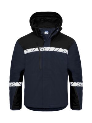 Veste 7415 PROGRESSION SHELL JACKET PADDED Projob bleu marine/noir