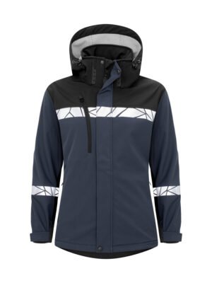 Softshell 7417 PROGRESSION SOFTSHELL FEMME Projob bleu marine/noir