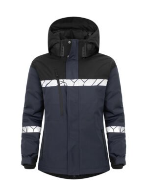 Veste 7420 PROGRESSION SHELL JACKET PADDED FEMME Projob bleu marine/noir