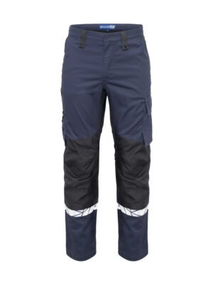 Pantalon 7508 PROGRESSION PANTALON DE TRAVAIL POCHES GENOUILLERES Projob bleu marine/noir